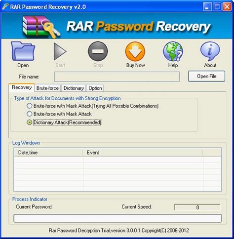 RAR Password Cracker 